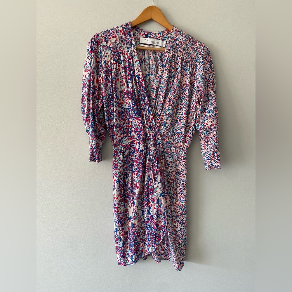 IRO long sleeve mini dress